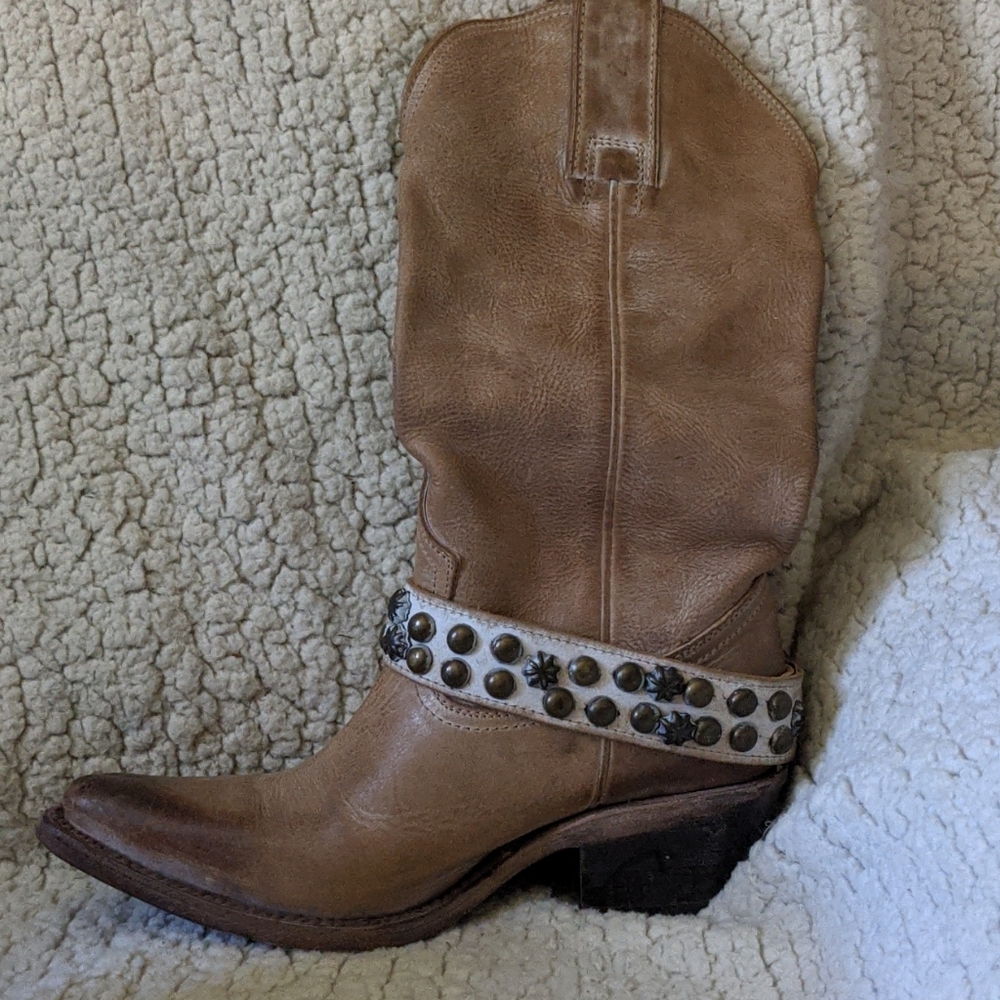 Freebird boots - Falcon (cognac) size 6